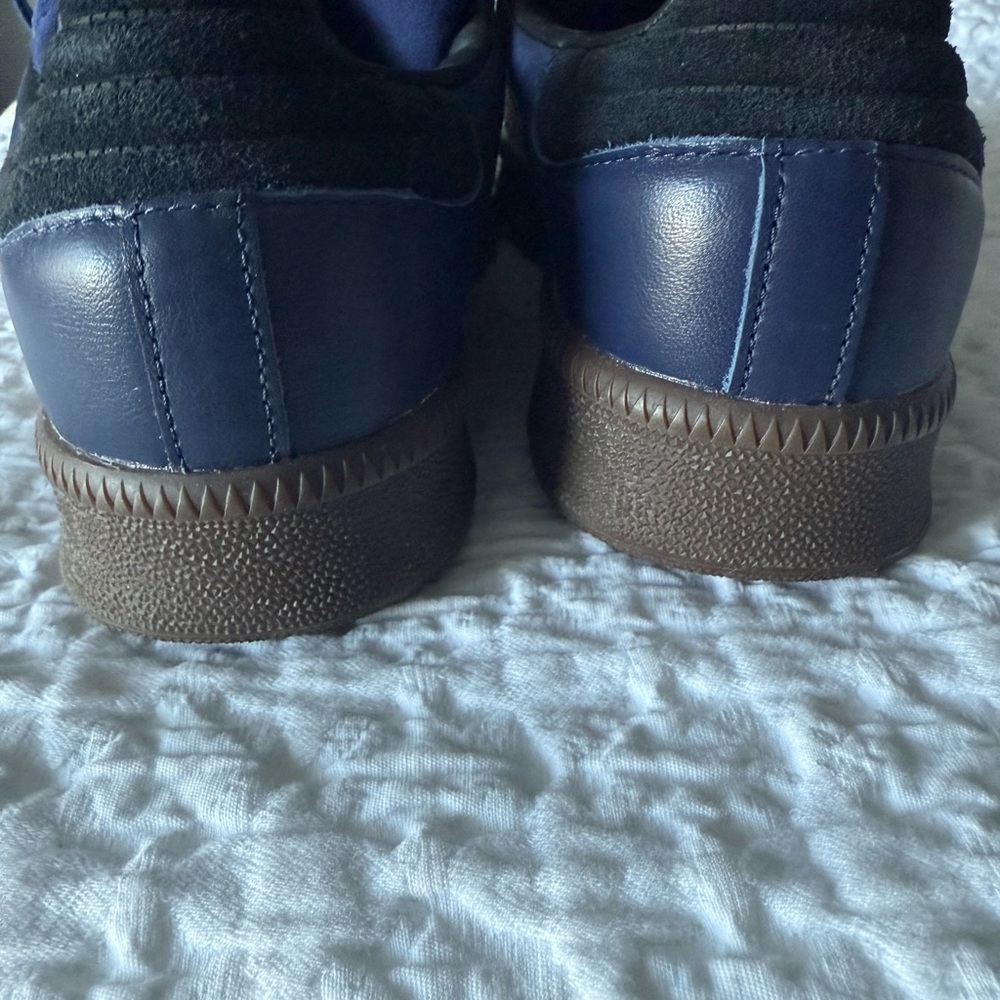 Adidas Samba Navy and White Sneakers - Picture 5 of 9